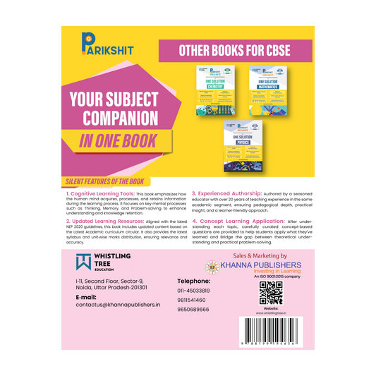 Parikshit CBSE ONE SOLUTION Class 12th Biology for 2026 Board Exam