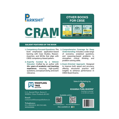 Parikshit CBSE Class 12th CRAM Chemistry | Competency Focused Questions Chapter-wise | For 2026 Board Exam