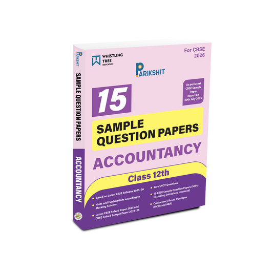 Parikshit CBSE Class 12th Accountancy 15 Sample Question Papers for 2026 Board Exam