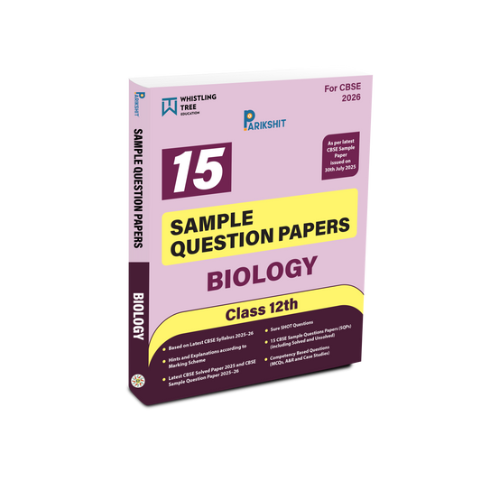 Parikshit CBSE Class 12th Biology 15 Sample Question Papers for 2026 Board Exam
