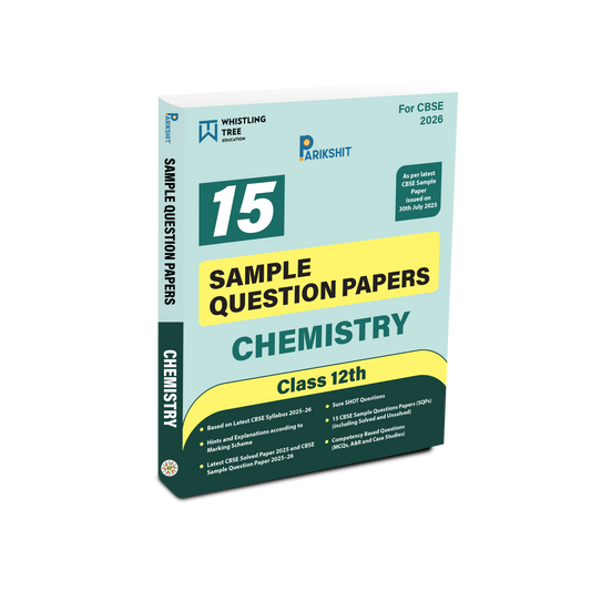 Parikshit CBSE Class 12th Chemistry 15 Sample Question Papers for 2026 Board Exam