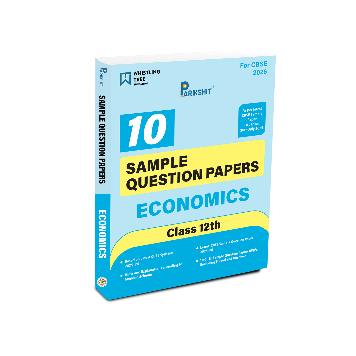 Parikshit CBSE Class 12th Economics | 15 Sample Question Papers | For 2026 Board Exam
