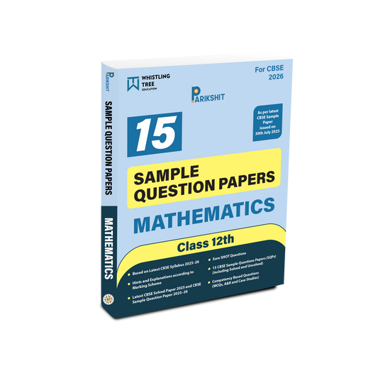 Parikshit CBSE Class 12th Mathematics 15 Sample Question Papers for 2026 Board Exam