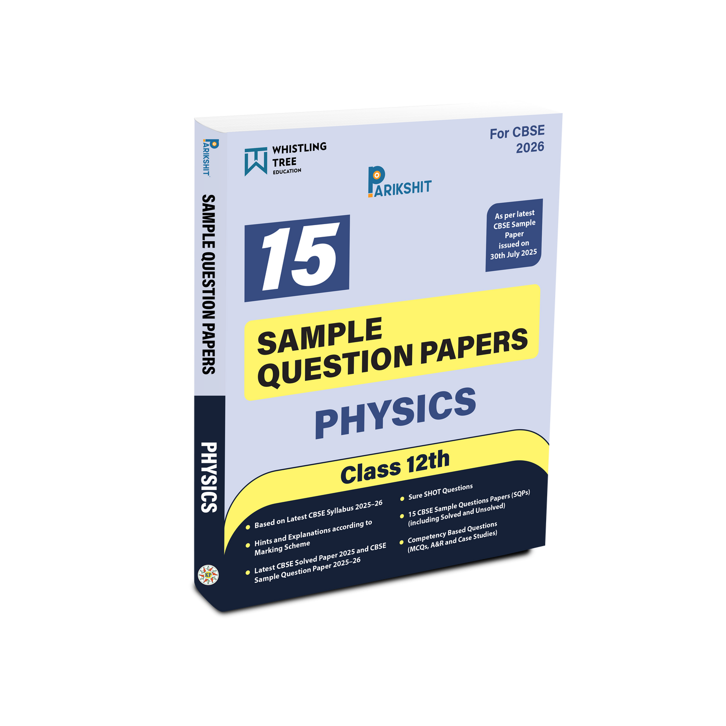 Parikshit CBSE Class 12th Physics 15 Sample Question Papers for 2026 Board Exam