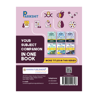 Parikshit NCERT Exemplar Class 12th Biology for Board Exam Preparation