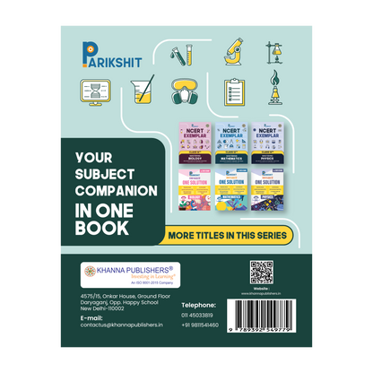 Parikshit NCERT Exemplar Class 12th Chemistry for Board Exam Preparation