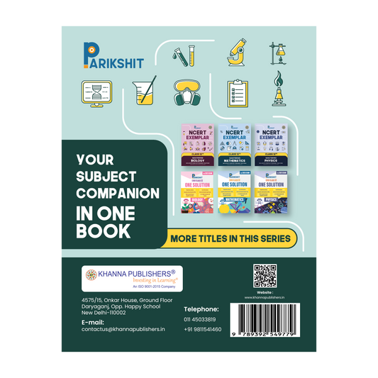 Parikshit NCERT Exemplar Class 12th Chemistry for Board Exam Preparation