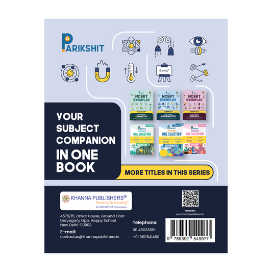 Parikshit NCERT Exemplar Class 12th Physics for Board Exam Preparation