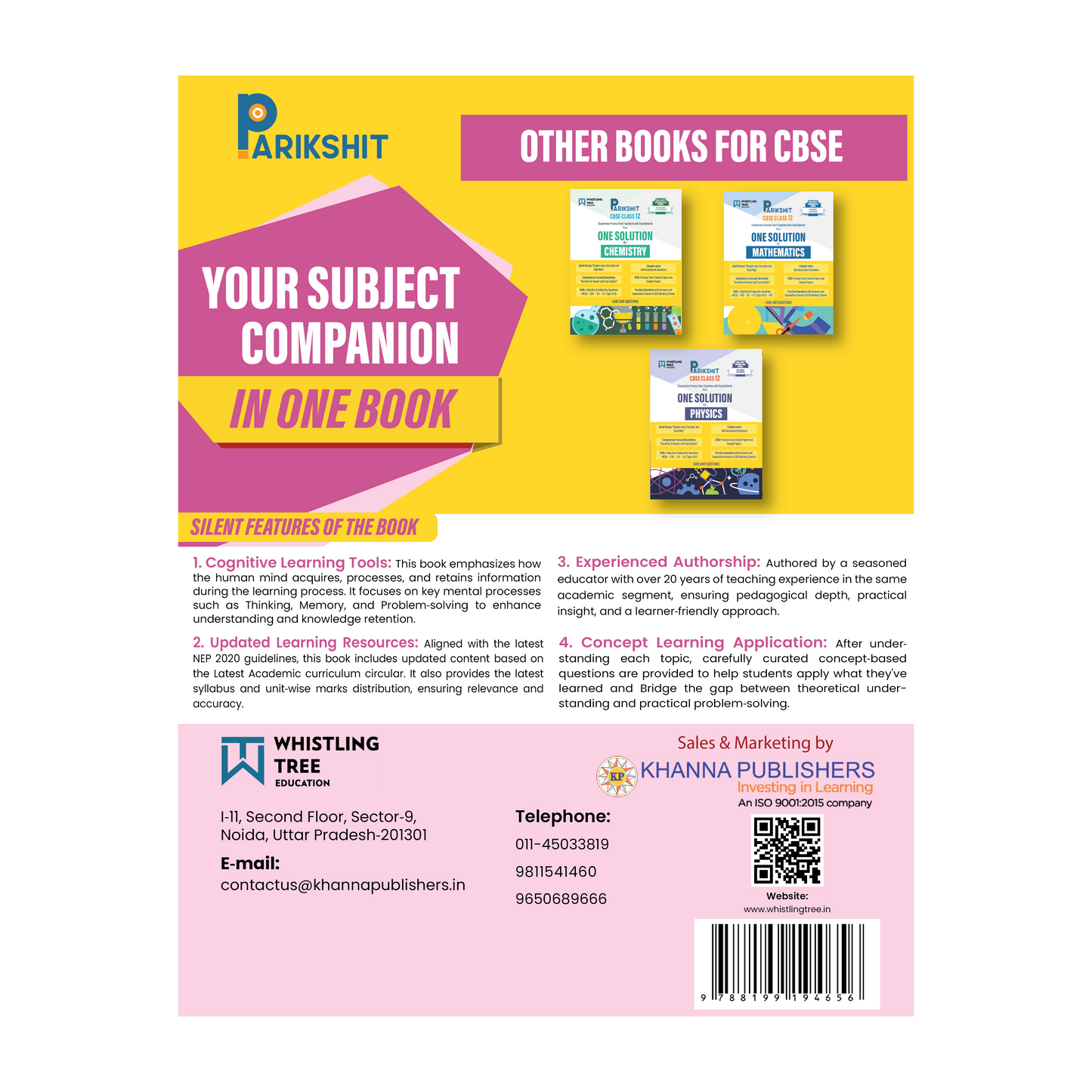 Parikshit CBSE ONE SOLUTION Class 12th Biology for 2026 Board Exam