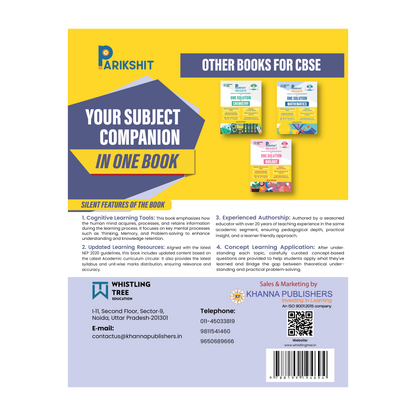 Parikshit CBSE ONE SOLUTION Class 12th Physics for 2026 Board Exam